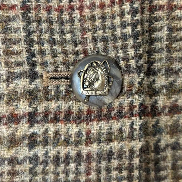 Vintage Lauren Ralph Lauren Wool Blazer - Picture 5 of 6
